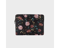 Wouf Black Flowers Laptop Kılıfı 15-16"