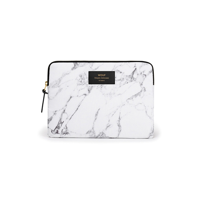 Wouf White Marble iPad Kılıfı