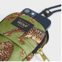 Wouf Olive Leopard Telefon Çantası