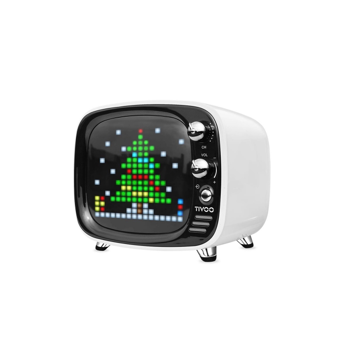 Divoom Tivoo Pixel Art Smart Bluetooth Hoparlör Beyaz