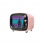 Divoom Tivoo Pixel Art Smart Bluetooth Hoparlör Pembe