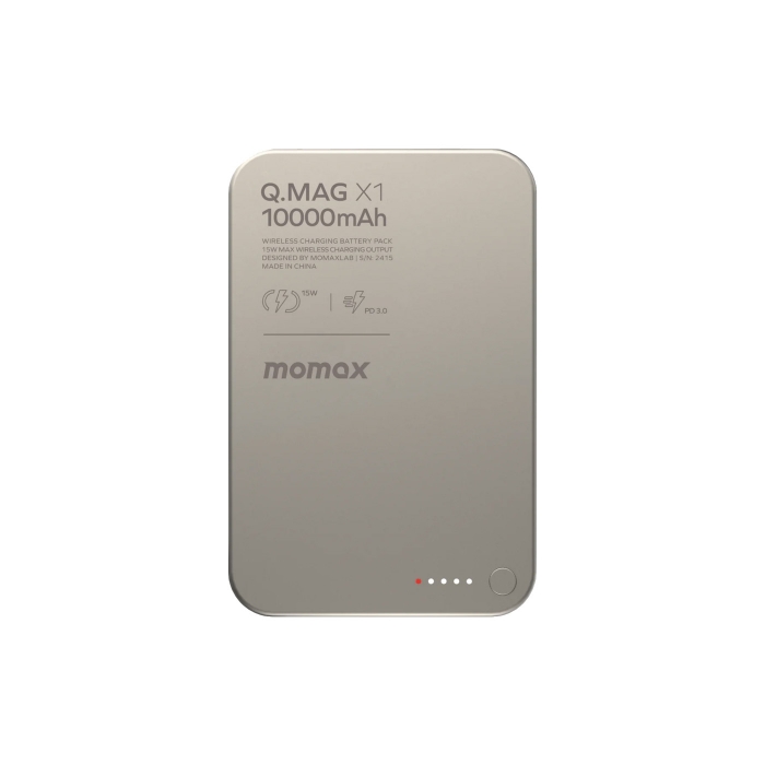 Momax Q.Mag X1 Titanyum 10.000mah Magsafe Powerbank